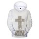 thumbnail image 3 of Suéter de manga larga con estampado 3D de Jesús y letras cruzadas para primavera y otoño, unisex, extragrande, para hombre, Y2K, 3 of 5