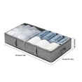 thumbnail image 4 of Injueey Caja de almacenamiento, cajas nórdicas, juguetes con mango ancho ajustable, caja de ropa, organización, reunión para lavandería, Almacenamiento y organización del hogar, 4 of 6