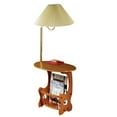 thumbnail image 2 of Coaster Meubles de Maison Brun Chaud Lampe Table de Fin Brun Chaud/traditionnel, 2 of 2