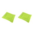 thumbnail image 4 of Methold Alfombrilla lavable para mascotas, perrera, tela para las cuatro estaciones, manta para perros, cojín interior, almohadilla para aire verde L 2Conjunto, 4 of 6