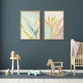 thumbnail image 6 of Kate and Laurel Sylvie Delight in the Moment 3 and 4 Framed Canvas Wall Art Set by Alicia Schultz, 2 Piece Set 23x33 Natural,  Neutral Abstract Art Wall Décor, 6 of 6