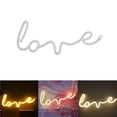 thumbnail image 1 of Luz De Modelado De Letras De Amor, Señal De Amor, Luz De Niña, Decoración De Niña Suave, Luz De Neón, Luz De Neón Led Inevent HA025017-03, 1 of 7