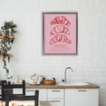 thumbnail image 3 of Stupell Industries Contemporary Croissant Breakfast Pastry Gray Floating Frame Canvas Art, 17 x 21, by Jenaya Jackson, 3 of 8