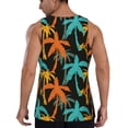 thumbnail image 3 of Haiem Palm Trees Men Workout Tank Top Gym Bodybuilding Sleeveless Muscle T Shirts Athletic Tank Breathable Workout Shirt-XX-Large, 3 of 9
