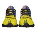 thumbnail image 5 of Don it Tread On Anyone Become A Libertarian Shoes Sneakers for Women Men Black Size 11, 5 of 7