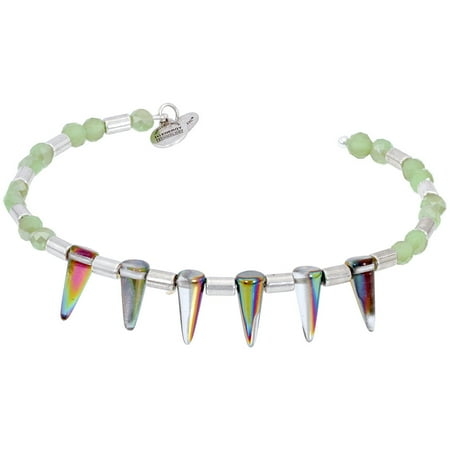 Depth of the Wild Beaded Wrap Verdant Aura, VW488RS Comes With Card and Box