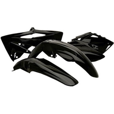 Acerbis Replica Plastic Kit Black for Honda CRF450R 2007-2008