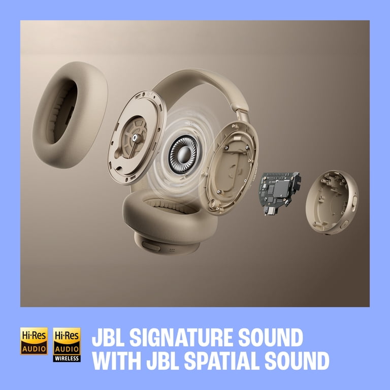 JBL, Live 780NC Wireless Over-Ear Headphones, Black - Walmart.com