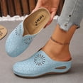 thumbnail image 4 of Juslio Sandals for Women Casual Wedge Sandals Comfortable Platform Closed&nbsp;Toe Beach Sandals, 4 of 9