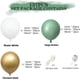 thumbnail image 2 of Kit de arco de globos 137 piezas Kit de guirnalda de globos Globos de látex (verde oliva) JAMW Sencillez, 2 of 5