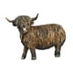 thumbnail image 5 of Escultura de animal con figura de yak, artesanía decorativa, decoración de mesa pequeña para 15x6x12cm, 5 of 9