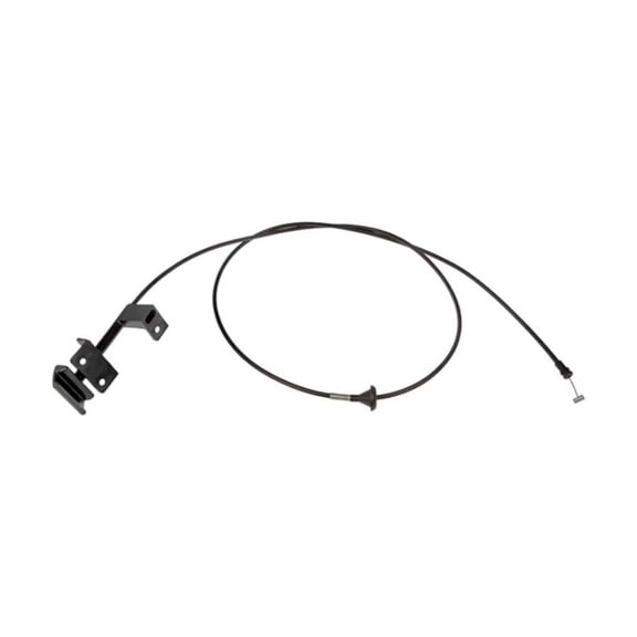 KarParts360 For Jeep Cherokee 1990-1996 Hood Release Cable | Steel Cable | Plastic Outer | With Handle | Replacement For 55009996, 55026030