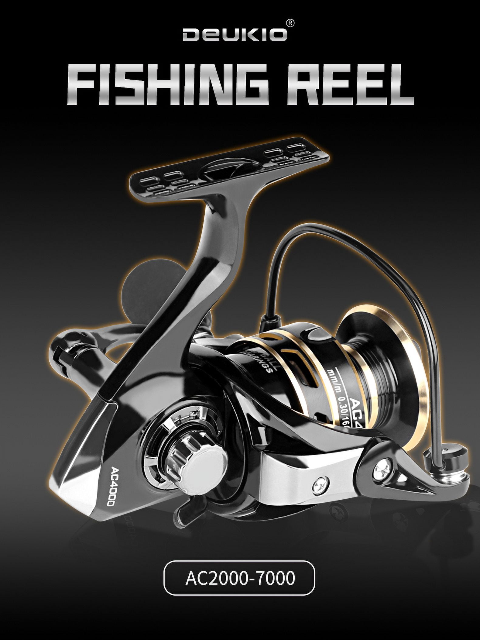 Spinning Reels 12KG Max Drag Carrete de pesca 5.2:1 Metal Handle Fishing Reel Coils Saltwater Reel for Fishing Accessories 2023