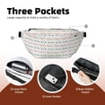 thumbnail image 4 of Naloa Happy Graduation Print Running Belts for Men Women,Running Fanny Pack with 2-Zipper Pockets,Waterproof Waist Pack for Travel Hiking Running Outdoor Sports, 4 of 8