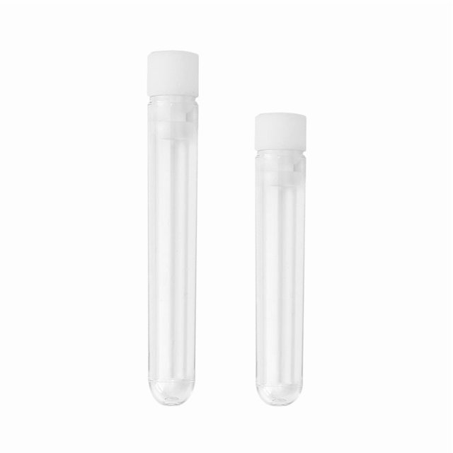 Plastic Sewing Needle Storage Holder, 2 Pack Portable Embroidery Needle Pin Toothpick Storage Tubes Cases Box for Craft Knittin