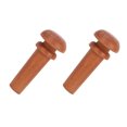thumbnail image 1 of 2Pcs High Quality Jujube Wood Violin Tail Endpin Musical Instrument Accessories(Type B), 1 of 6