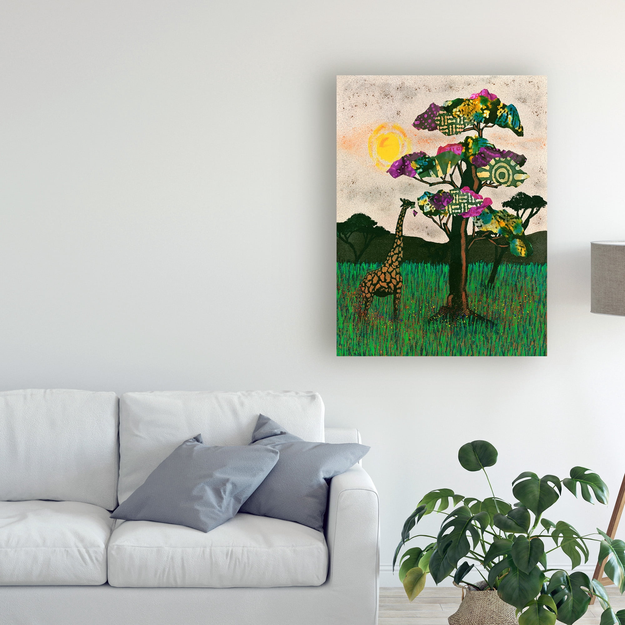 Trademark Fine Art 'Planes of Africa II' Canvas Art by Alonzo Saunders