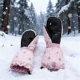 thumbnail image 2 of CPNG Kids Mittens - Waterproof Gloves Winter Warm Snowboard Mittens with Long Cuff for Boys and Girls, Thermal Insulated for Snow Play & Cold Weather, 2 of 4