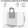 thumbnail image 3 of Replacement Dust Bag Compatible For Q7 Q7 Max+ Q5+ G10s Robot Vacuum Cleaner Accessories Vacuum Bag, 3 of 5