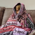thumbnail image 6 of Sister Gifts Blanket 50"X60", Sister Birthday Gifts from Sister, Sister Gift from Sister, Gifts for Sister, Big Sister Gifts,Birthday Gifts for Sister, Big Sister Gifts for Little Girl Blanket, 6 of 6