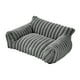 thumbnail image 2 of Sofá cama portátil para mascotas con base antideslizante para gatos y perros pequeños Gris, 2 of 9