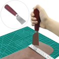 thumbnail image 4 of Cuchillo de cuero ANGGREK Para Bricolaje En Acero inoxidable, 4 of 8