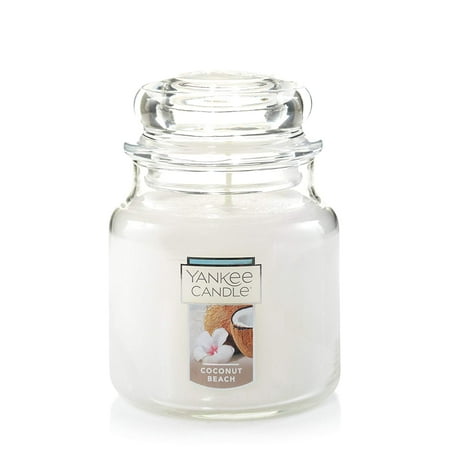 14.5oz Glass Jar Coconut Beach Candle - Yankee Candle