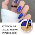 thumbnail image 1 of Iumwxz Manicure Solid Mirror Powder Two-color Shot Powder Titanium Powder, 1 of 2