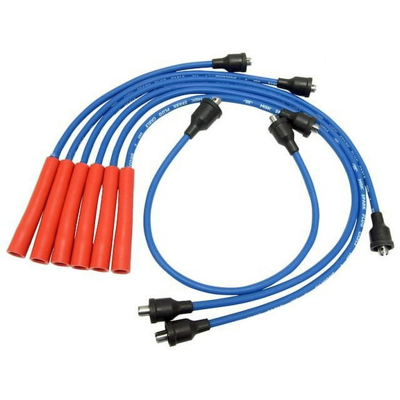 Spark Plug Wire Set - Compatible with 1964 - 1973 Ford Mustang 1965 1966 1967 1968 1969 1970 1971 1972