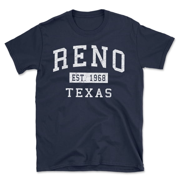 Reno Texas Classic Established Men's Cotton T-Shirt