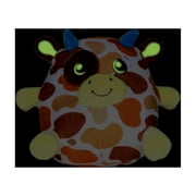 DREAM BEAMS - Basil the Bull Plush Toy (7.5/18cm), Huggable Cuddly Companion with Glow-in-the-Dark Magic, Dreamscovery 2 Collection