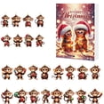 thumbnail image 1 of Calendario de Adviento 2025 con Decoración de Pandas. Caja de Regalo Navideña para Familiares y Amigos. Material Acrílico Resistente. Incluye: 1 Calendario de Adviento., 1 of 5