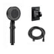 thumbnail image 1 of Shower Head Water Saving Black 5 Mode Adjustable High Pressure Shower One-key Stop Water Massage Eco Shower Bathroom Accessories Set, 1 of 5