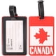 thumbnail image 1 of 2 etiquetas para maleta con la bandera de Canadá, etiquetas colgantes reutilizables para equipaje, etiquetas para maletas de viaje, 1 of 7