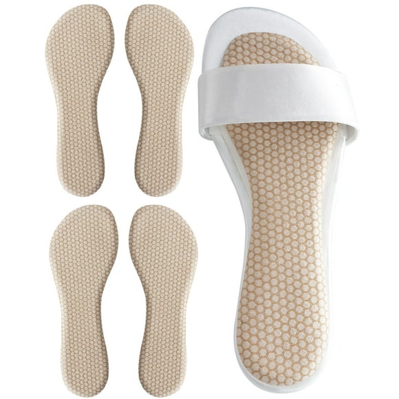 Insertos de tacón alto de gel BTXYM para mujer, longitud 3/4, 8,5-12, beige, x2