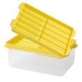 thumbnail image 2 of XYAIYT Household Food Grade PP Ice Box with Lid and Ice Shovel Easy Demoulding Ice Making Set for Refrigerators Includes Ice Tray Storage Box and Shovel for Convenient Use, 2 of 3