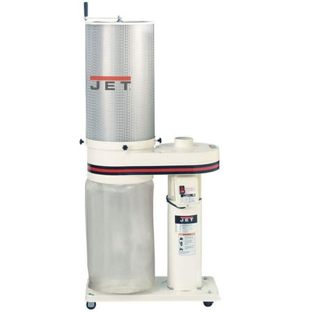 Jet Dust Collector With 2 Micron Canister Filter 1 Hp 650Cfm
