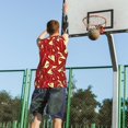 thumbnail image 5 of Sikiie Fire Extinguisher Basketball Jersey Reversible Men's Mesh Athletic Sports Shirts Training Practice S-4XLLarge, 5 of 6