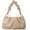 Nude, variant on Cloud Pouch Bag Women Handbag Soft Vegan Leather Hobo Chain Bag
