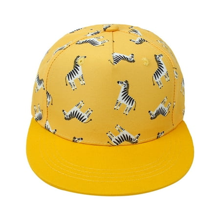 

Relanfenk Baby Hats Children s Baseball Caps Boys And Girls Cartoon Print Shade Hop Sun Hat