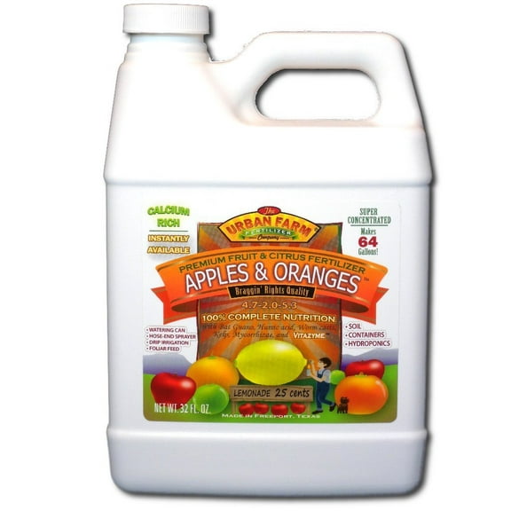 Oranges  and Citrus Fertilizer, 1 quart