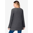 thumbnail image 2 of Woman Within Plus Size Long-Sleeve Crewneck Soft Waffle Knit Thermal Shirt, 2 of 6