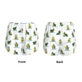thumbnail image 5 of Lsque Cute Avocado Yoga Printed Women's Running Shorts with Liner Pockets,Elastic Quick Dry Workout Athletic Gym Yoga Shorts,Womens High Waist Shorts-XX-Large, 5 of 9