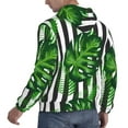 thumbnail image 6 of Haiem Palm Greenery Patterned Men's Hoodie with Kangaroo Pocket - Ideal Pullover Sweatshirt for Daily Wear, Travel, and Home-Medium, 6 of 7