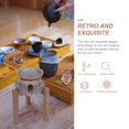 thumbnail image 3 of Miangastore 1 Set of Retro Tea Infuser Tea Leaf Filter Household Kung Fu Tea Set Accessories, 3 of 9