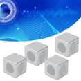 thumbnail image 4 of Aluminum  Fastener, Stable Compact 4Pcs Zinc Alloy Right Angle Aluminum  Fitting Connector  For Replacement For 2020/3030/4040 Aluminum  European Standard 30 2-Way, 4 of 8
