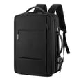 thumbnail image 4 of Mochila para computadora portátil Mochila de negocios para hombres para deportes al aire libre Viajes Negocios Negro, 4 of 8