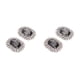 thumbnail image 1 of Sonducket Clips de zapatos de diamantes de imitación Hebilla de boda DIY Zapato de novia Encantos decorativos Rojo Type2, 1 of 1