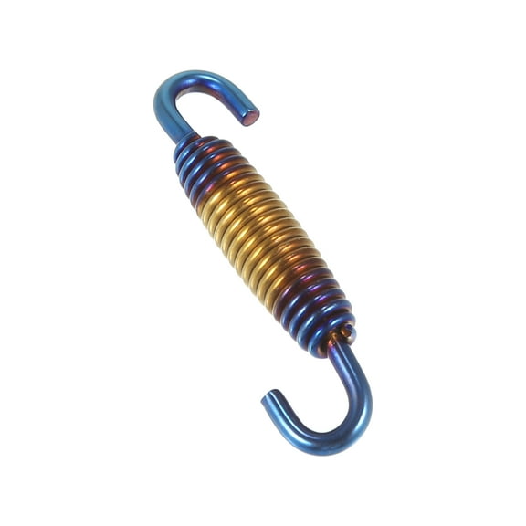 Motorcycle Universal Exhaust Pipe Spring 56mm Stainless Steel Exhaust Pipe Spring Hook Modified Accessory Multicolor