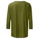 thumbnail image 2 of TaTaai Women St. Patrick's Print Loose Black Crew Neck 3/4 Sleeve Top Fashion Casual T-Shirt Ladies Spring Holiday Wear Lightweight Breathable Non-See-Through No Fading Stylish Top Gift, 2 of 7